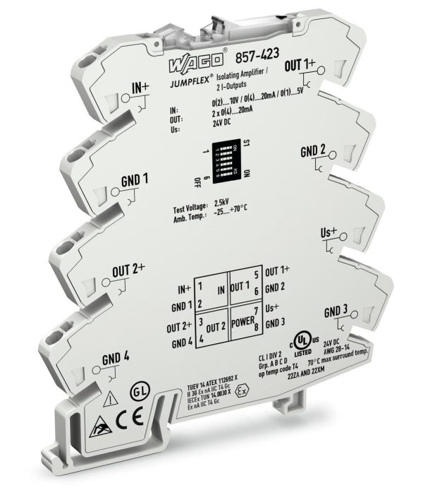 Bộ chia tín hiệu 4-20ma Wago 857-423